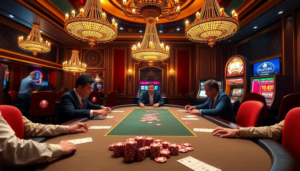 Experience high-stakes excitement at bl555.training with engaging casino tables and vibrant gameplay.