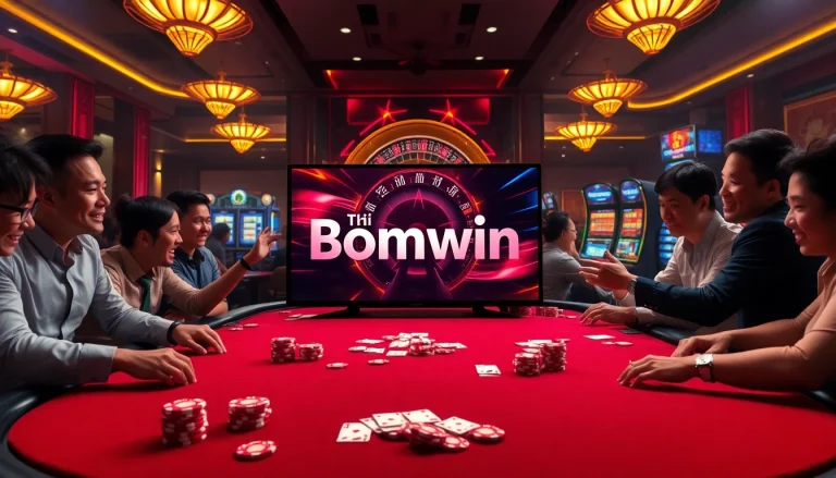 Experience the excitement of Tải Bomwin with vibrant casino games and thrilling betting action.