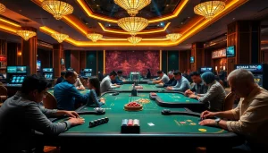 에볼루션 카지노에서 플레이하는 생생한 카지노 테이블과 딜러의 모습