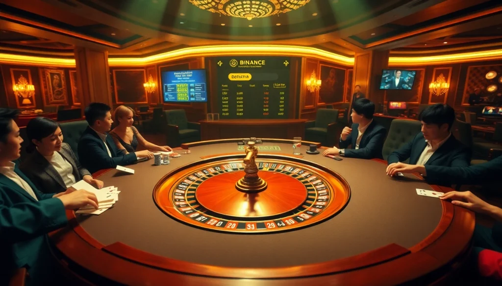 Join the excitement at a luxurious casino exploring 바이낸스 회원가입 and cryptocurrency betting.