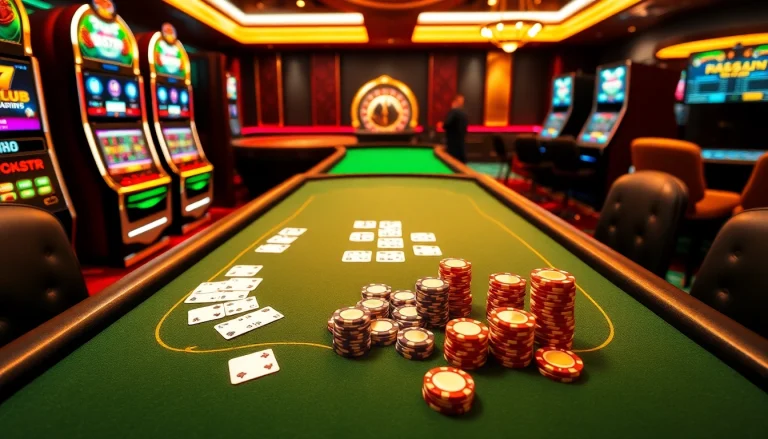Engaging gamblers at HITCLUB's luxurious online casino tables with thrilling games and vibrant ambiance.