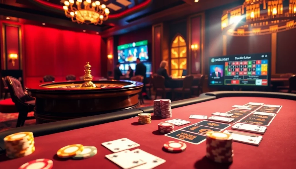 Experience the thrill of high-stakes gaming at xn88 net with poker and roulette action.