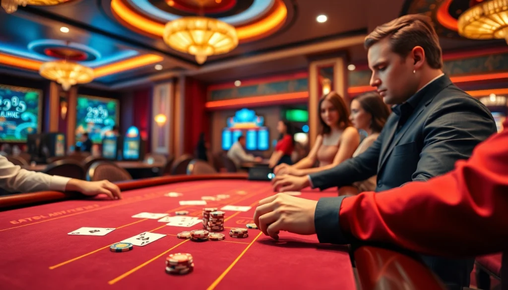 에볼루션 바카라 테이블에서 실시간 딜러와 플레이어의 상호작용 장면